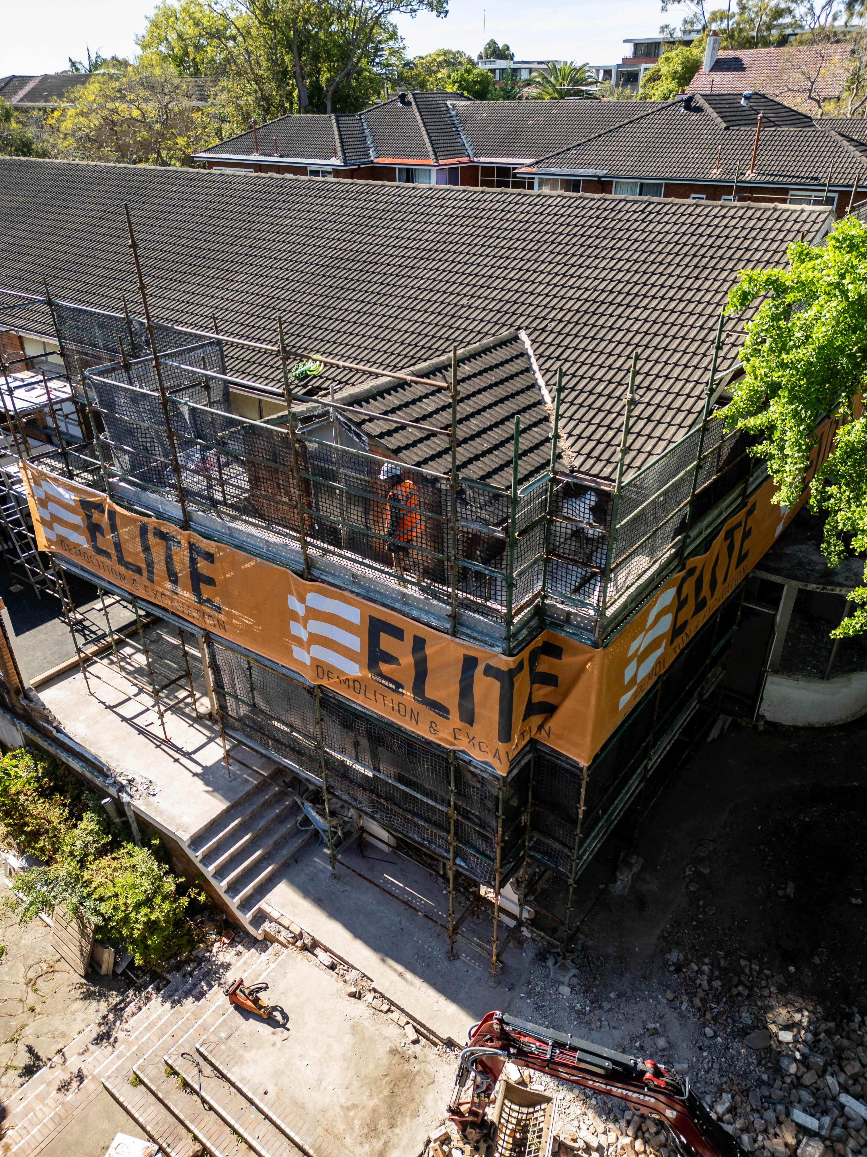 St Andrew's Anglican Church demolition project image 1 by Elite Demolition Sydney