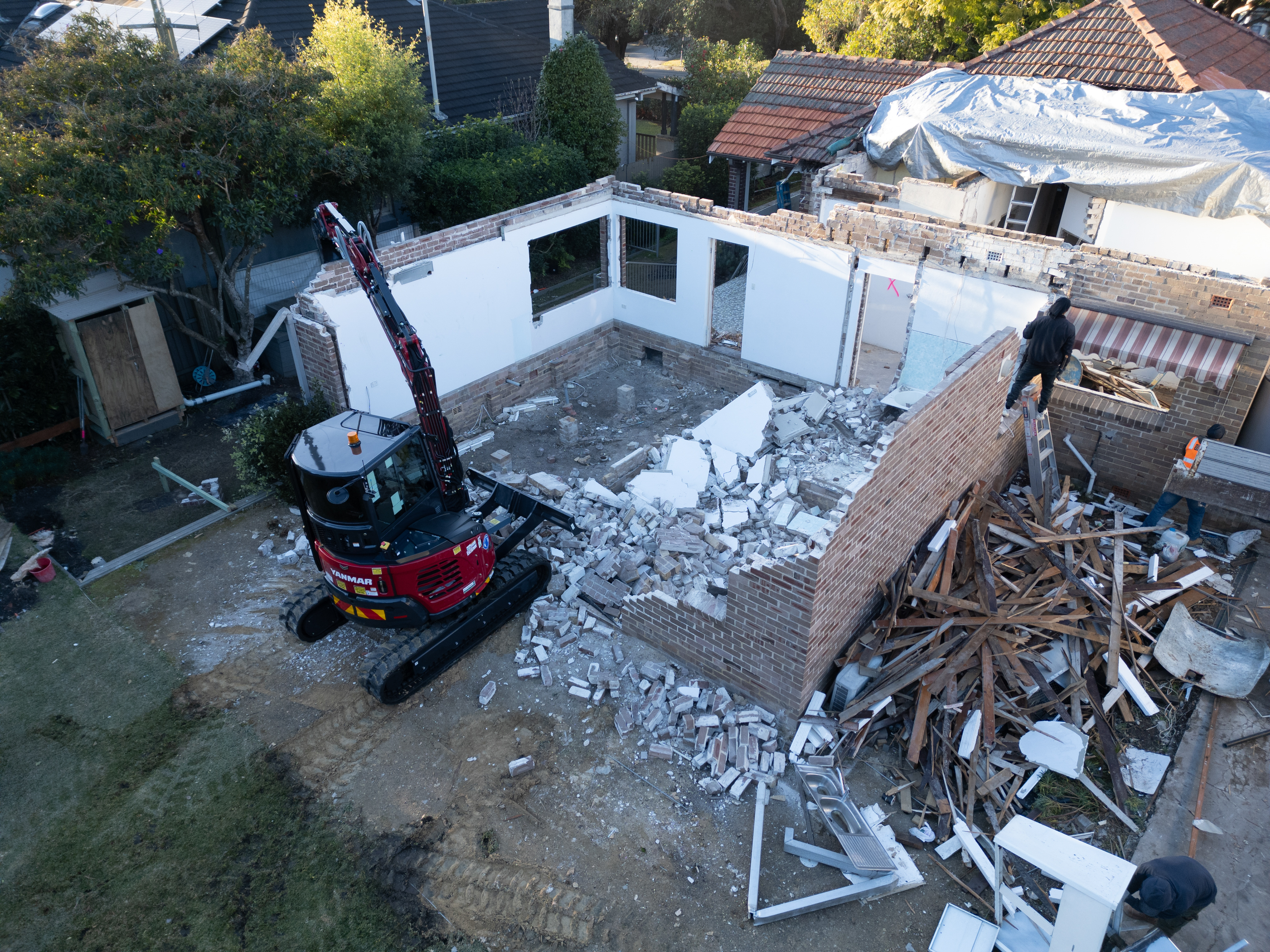 Roseville demolition project image 2 by Elite Demolition Sydney