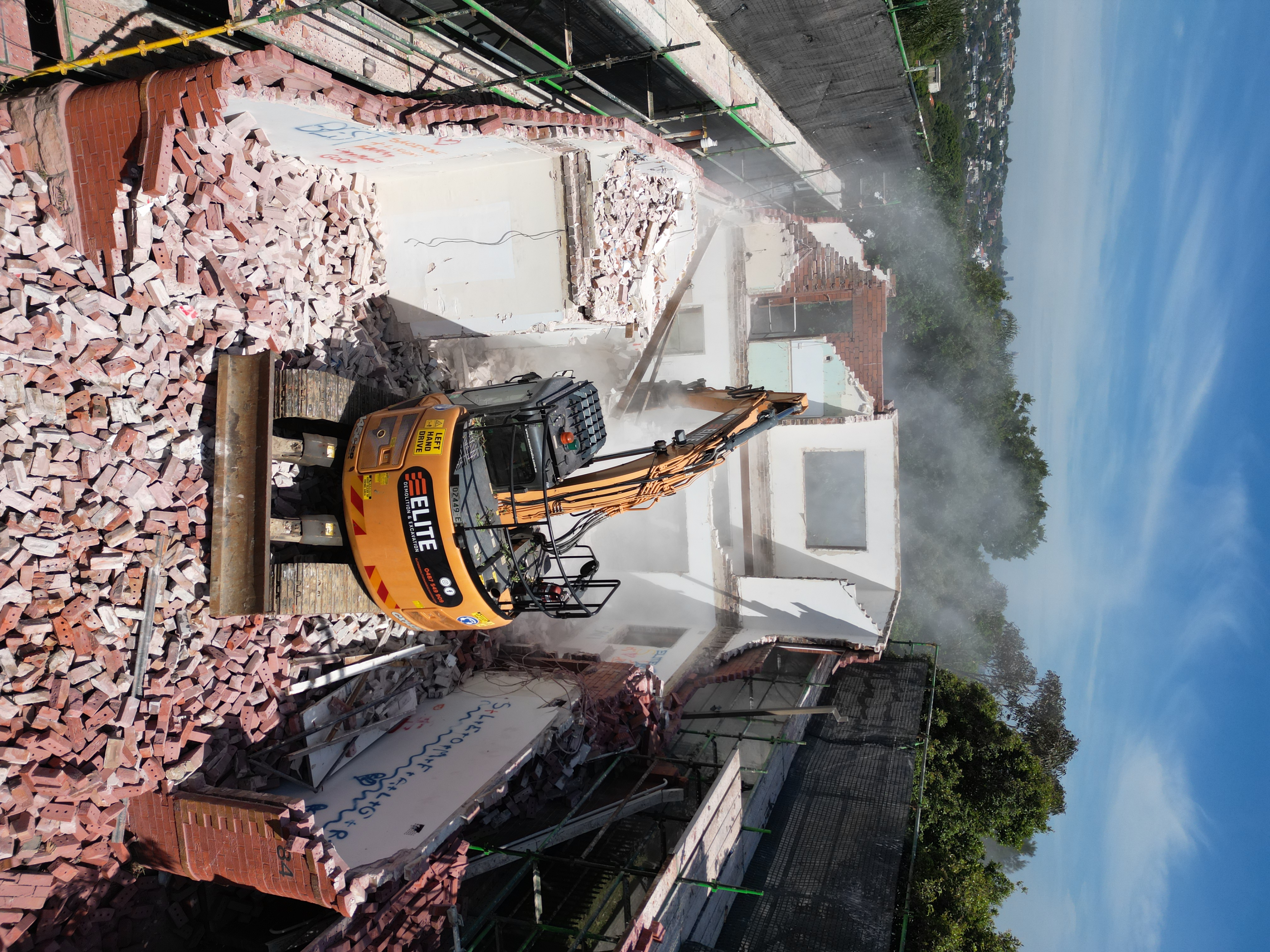 Bondi demolition project by Elite Demolition & Excavation Sydney